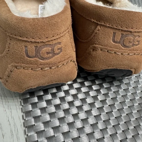 UGG Men\'s Chestnut Suede Shearling-Lined Slip-On Loafers Men main image 2